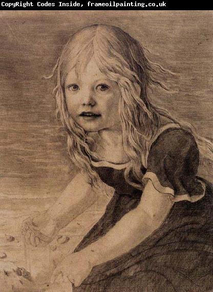 Karl friedrich schinkel Portrait of the Artist's Daughter, Marie
